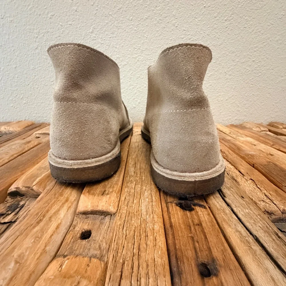 Clarks Originals Desert Boots Mens Sand Suede Chukka Crepe Sole Boots